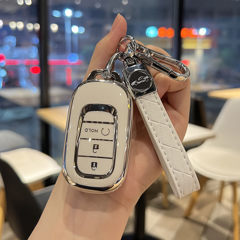 专用本田XRV钥匙套女2023款新CRV缤智ZRV致在HRV皓影汽车包扣壳