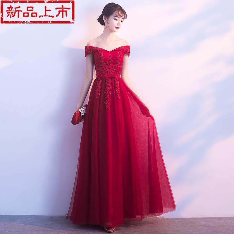 敬酒服新娘2o019夏款伴娘服平时可穿气质高贵优雅连衣裙小晚礼服在类目 女装/女士精品, 婚纱/旗袍/礼服, 礼服/晚装中 - 来自Buy2taobao.com提供专业的淘宝代购服务