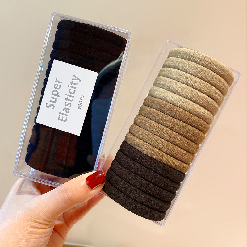 加粗头绳女生简约时尚扎头发皮筋