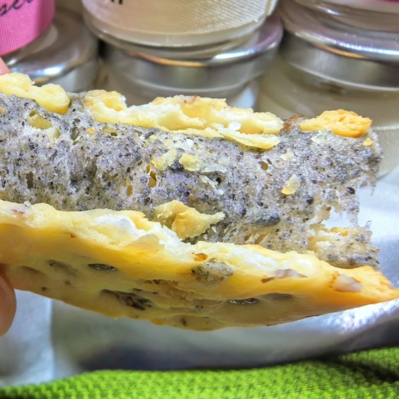 沪立唯丰黑麦黑芝麻牛轧饼量贩装健康抗饿杂粮饼干网红小零食