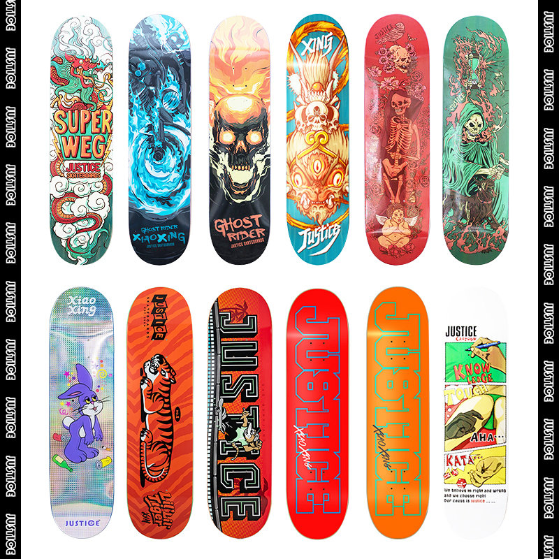 justice沸点专业青少年四轮滑板