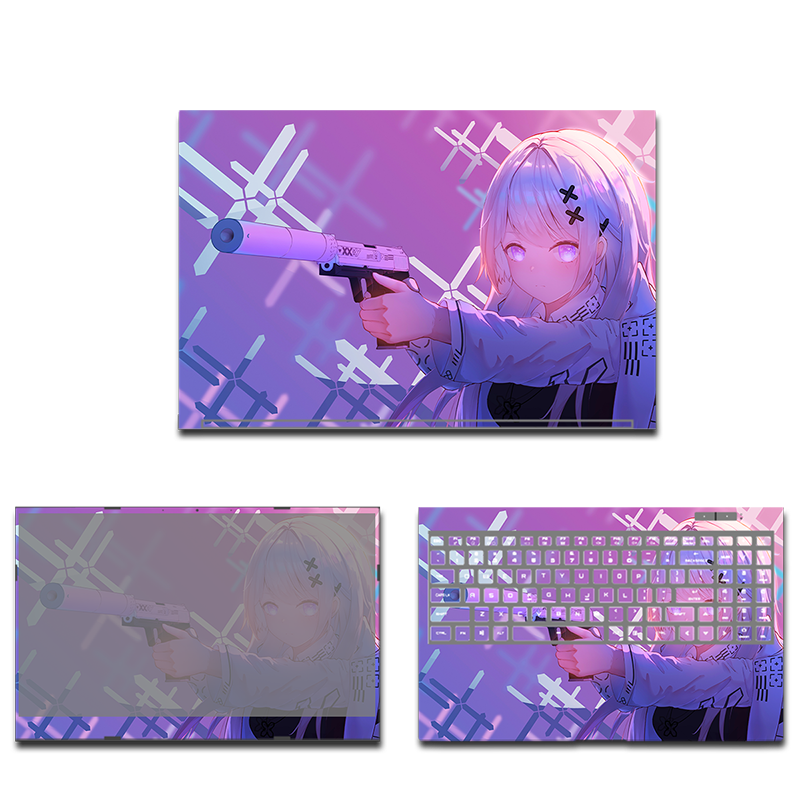 电脑贴纸适用火影15.6寸笔记本T6A/T5A/T5G/T5C/T5K贴膜众颜U4/5/6全套pro16外壳保护膜机械革命神舟不留胶