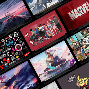 2023戴尔G16/G15 5530电脑贴纸G15 5520/5510/5515笔记本贴膜15.6英寸外壳保护膜G5定制全套游戏G7装饰配件男