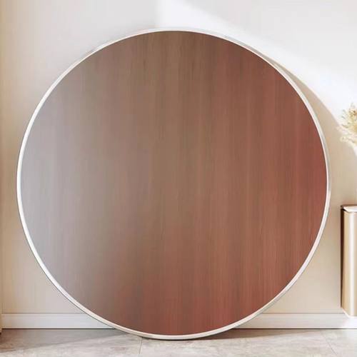 加厚圆桌圆桌面折叠桌圆形桌子吃饭家用转盘酒店饭桌饭店餐桌实木