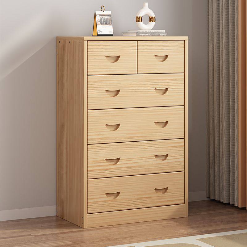 实木收纳储物抽屉简易多功能松木斗柜现代搭配三四五六七斗橱包邮