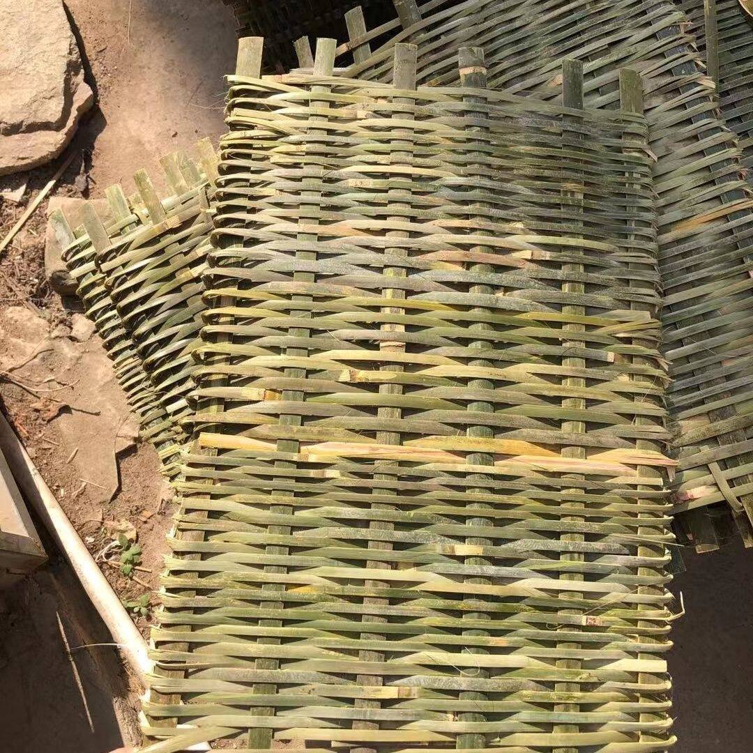 竹编豆腐板手工编织寸油豆腐板头层.竹青晾晒竹板