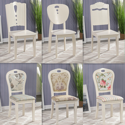 特价现代实木餐椅简约地