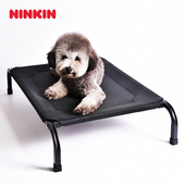 Ninkin能亲四季 狗窝 狗床宠物行军床防潮铁架床贵宾斗牛金毛犬夏季