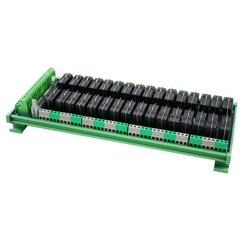 华庆军16A适用欧姆龙继电器模块控制板DC24V机床放大工控信号扩展