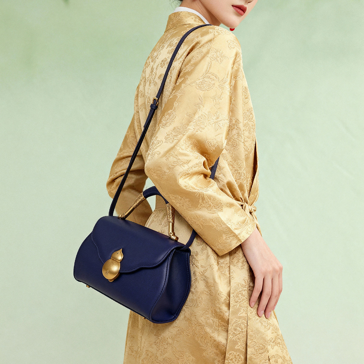 SADI轻奢复古高端手提包