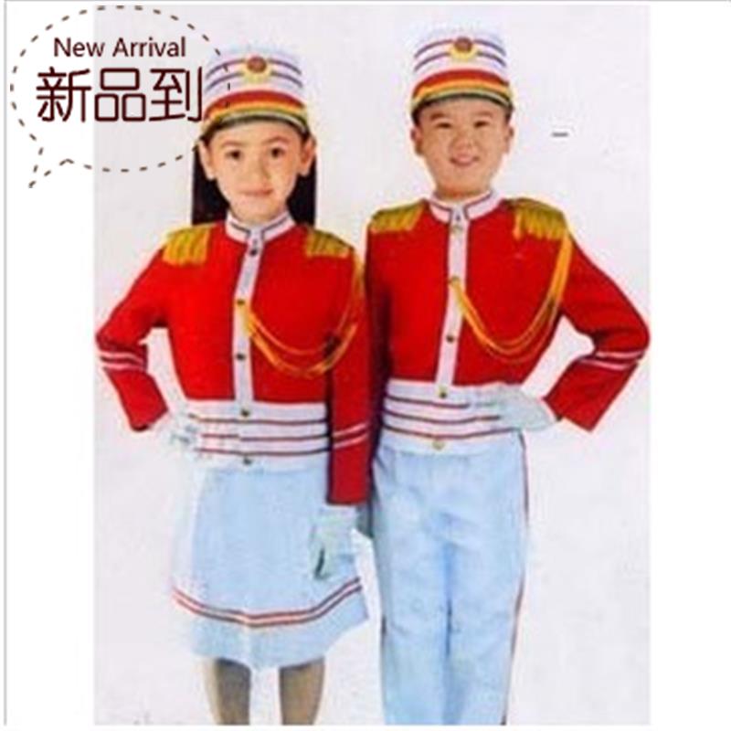 幼儿园升旗手服鼓号队服装2军鼓乐队仪仗队服管乐队服少先队鼓手|ruв категории Детская одежда, детский костюм - от Buy2taobao.com для оказания профессиональной услуги покупки агента Taobao