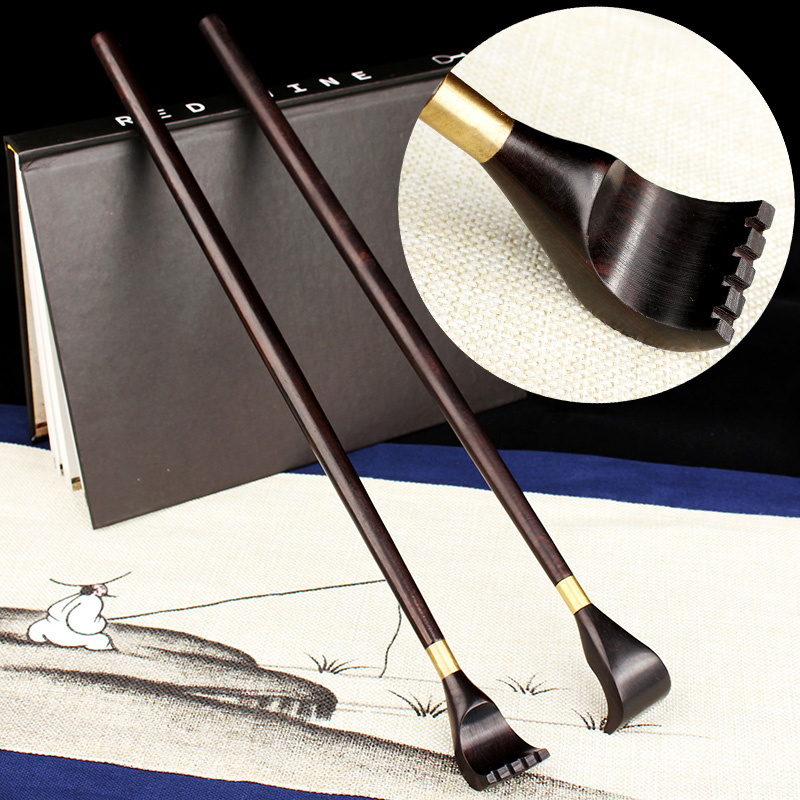 红木痒痒挠不求人紫光檀木质全身抓痒神器天然背部挠痒耙子老头乐