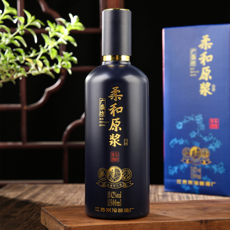 酒厂直营 柔和原浆 浓香型 白酒 42度 500ml 包邮
