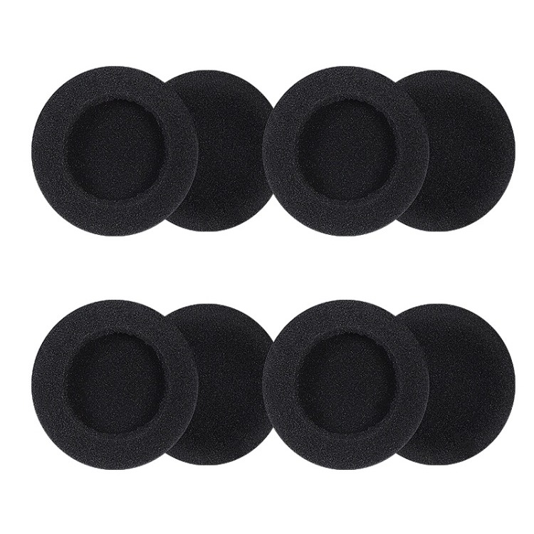 圆形耳机海绵套25 30 35 45 50 55 60 65 75mm耳机棉耳套适用索尼爱科技飞利浦森海塞尔罗技挂耳式耳套海绵套