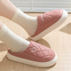 防水棉拖鞋 室内家居防滑静音情侣包头棉拖男款 女士2025新款 秋冬季