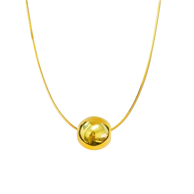 有求必应蛇骨光珠项链女