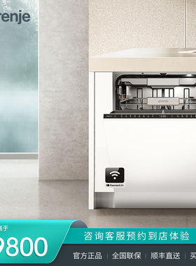 gorenje古洛尼进口洗碗机16套大容量嵌入式GVC96A