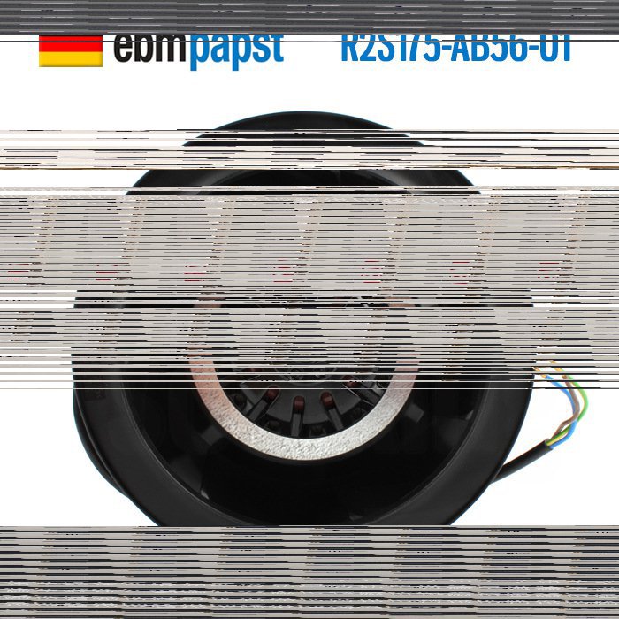 全新德国ebmpapst R2S175-AB56-01 220V 0.33A 离心涡轮风机风扇