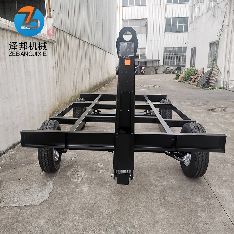 移动房屋底盘 发电机组拖车 水泵骨架拖车轴 四轮牵引运输拖车
