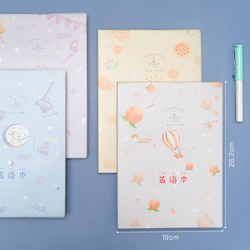 本日记本小青新简约大学生小学生文艺精致16开软皮笔记本大号考研批发