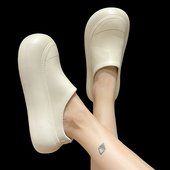 防滑防水包头沙滩鞋 凉拖鞋 eva厚底增高穆勒鞋 外穿百搭时尚 女夏季