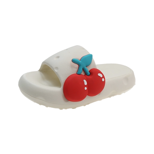 2026年新款可爱踩屎感拖鞋女外穿夏季樱桃厚底防滑室内家居凉拖鞋