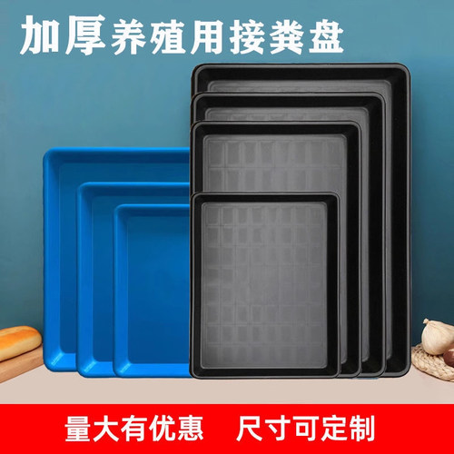 塑料托盘长方形家用盘子简约大号
