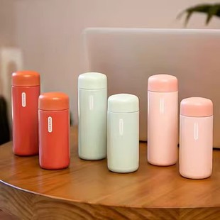 迷你保温杯女士可携式小号简约小巧杯子水杯100ml超小小容量304口