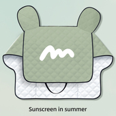 通用电瓶摩托车防风被薄款 电动车挡风被夏季 防晒罩四季 防水遮阳罩