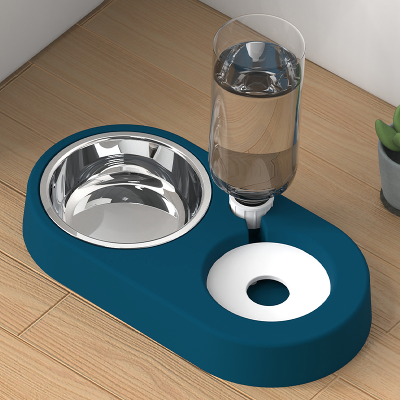猫碗双碗双碗自动饮水猫盆狗碗