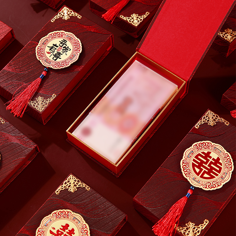改口费红包结婚1-2万元喜包盒子