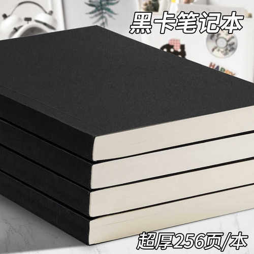 复古牛皮笔记本a5学生用简约