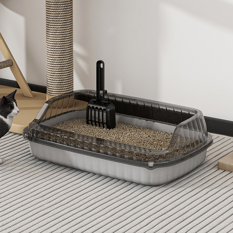 猫砂盆超大号半封闭式开放式