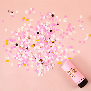 小礼花筒礼炮领证拍照订婚儿童过生日结婚礼气氛围感道具接亲游戏