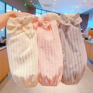 套长款 写作业护袖 秋冬季 羽绒服专用防脏中大童套袖 2025新款 女童袖