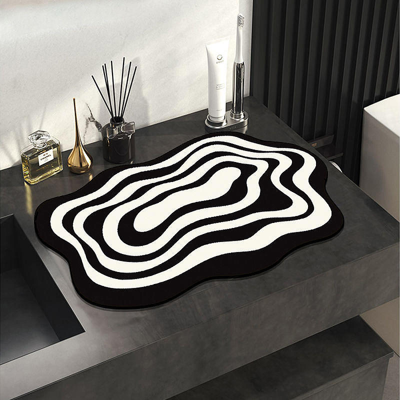 硅藻泥厨房餐桌碗杯垫洗手台台面