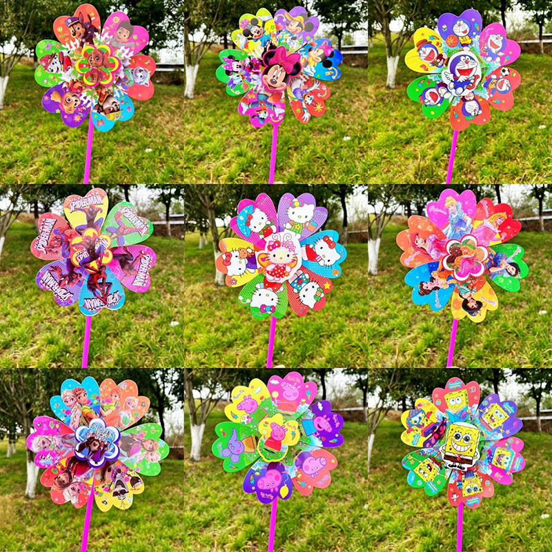 儿童手持玩具婴儿车载风车小猪佩奇户外装饰景区摆地摊小商品批发,玩具/童车/益智/积木/模型,风车,淘宝优惠券,粉丝福利购,淘宝优惠卷