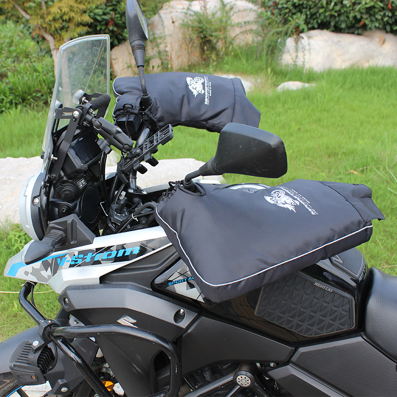 电动摩托车手把套冬季保暖防水挡