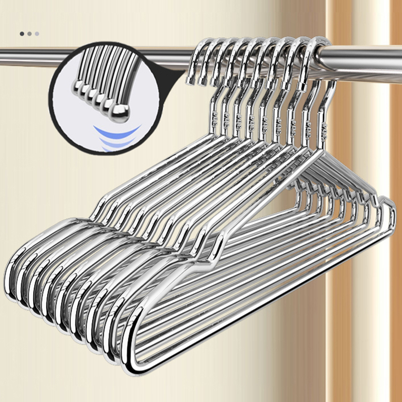 304不锈钢晾衣架子加粗加厚晒