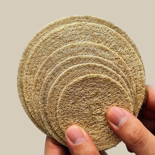 丝瓜茶垫泡茶吸水垫子丝瓜垫杯垫干泡隔热垫紫砂壶丝瓜络壶垫壶承