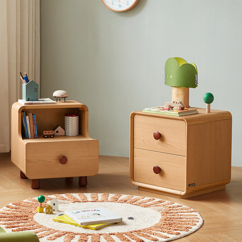 林氏儿童床头柜家用卧室2025新款