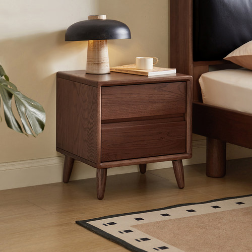 林氏全实木床头柜家用卧室新款