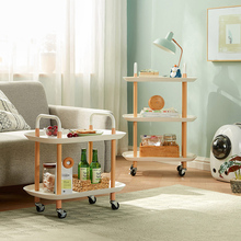 林氏家居沙发边几可移动茶几迷你小户型客厅家具林氏木业LS261