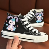 Мелки, детская тканевая высокая нескользящая обувь, мягкая подошва