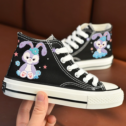 Мелки, детские туфли, тканевая высокая нескользящая обувь, мягкая подошва