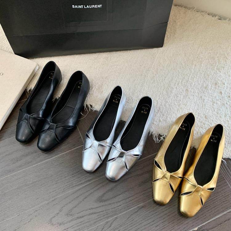 平底银色气质单鞋女鞋子2025年新款夏季法式温柔风浅口软底通勤鞋,女鞋,浅口单鞋,淘宝优惠券,粉丝福利购,淘宝优惠卷