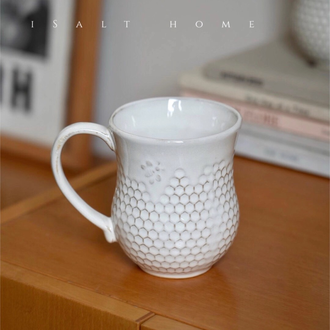 出美国蜂巢马克杯咖啡杯