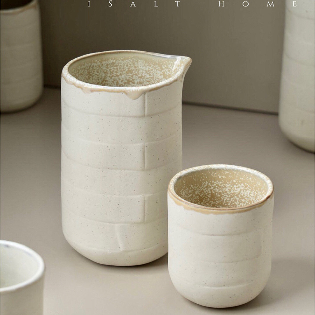 出丹麦MD奶壶公道杯北欧风复古窑变咖啡拉花杯创意花壶水壶,餐饮具,咖啡杯,淘宝优惠券,粉丝福利购,淘宝优惠卷