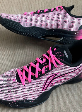 Li Ning李宁 利刃5 3D碎影男子缓震耐磨防滑低帮专业比赛篮球鞋