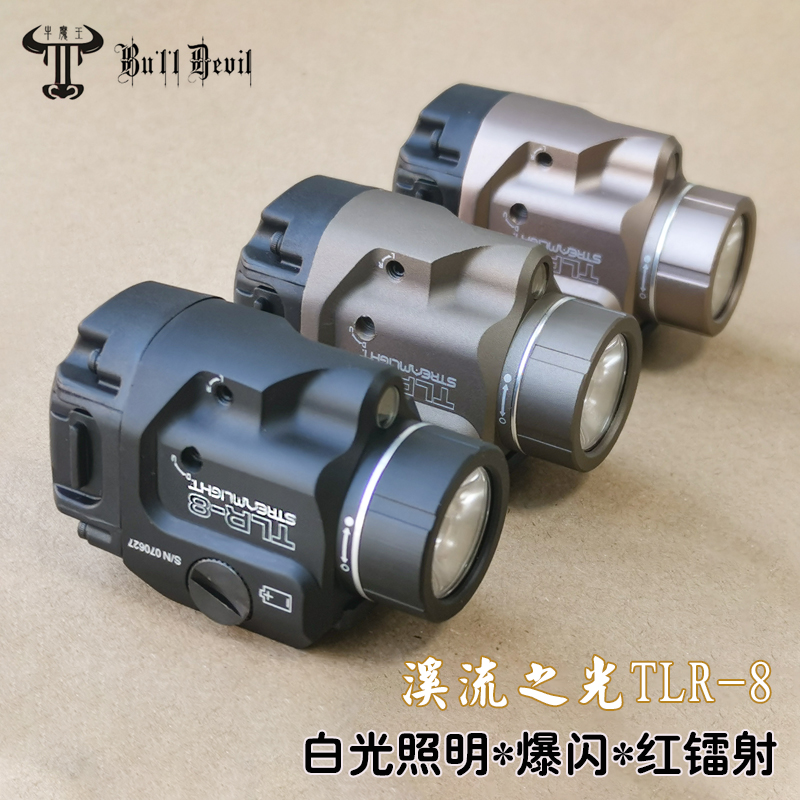 爆闪户外照明激光手电筒强光